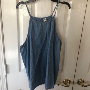 Jean tank top